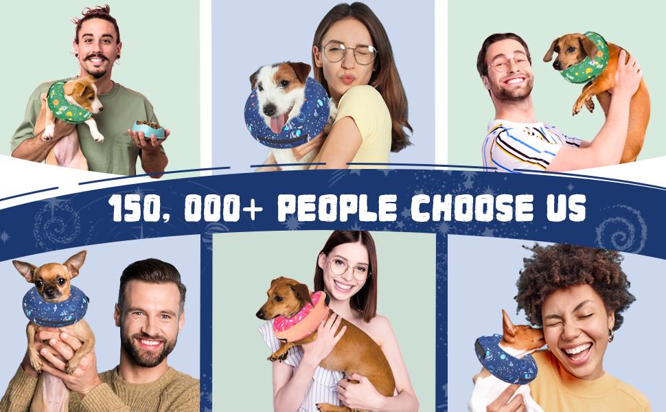 Supet New Style Inflatable Dog Collar