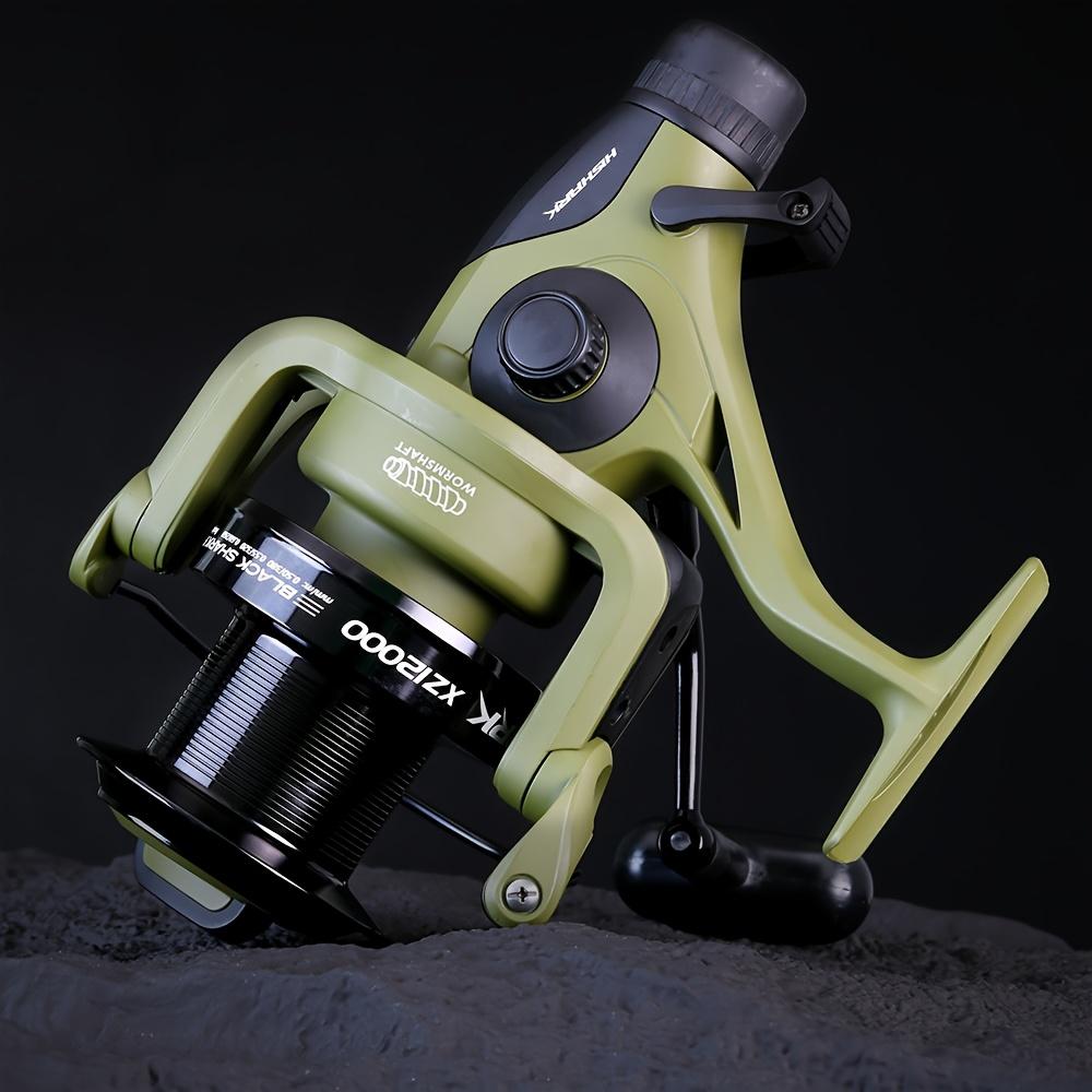 Bakawa Fishing Reel, Stainless Steel Series, 4.7:1 Gear Ratio, Carp Fishing Reel, Model 6000-12000, Durable Design for Anglers