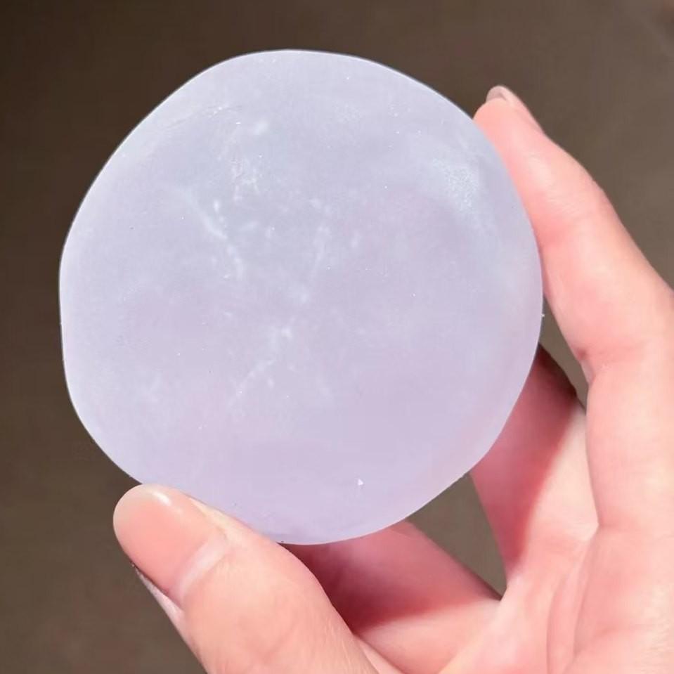 Handmade Coconut Oil Snow Mochi Squishy Ball, Moldable, Ultra Soft & Dense Texture, Stress Relief Toy for Men & Women, Soft Squeeze Squishies