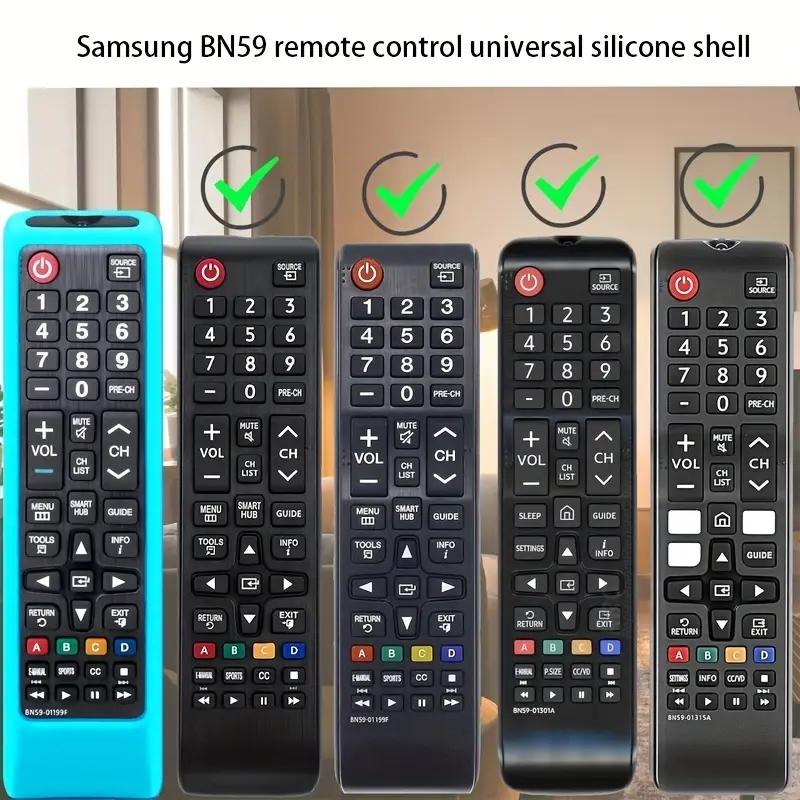 Silicone Protective Dustproof Cover for Smart TV Remote Control, Anti-Fall Removable Washable Design with Lanyard, Compatible with Multiple Models