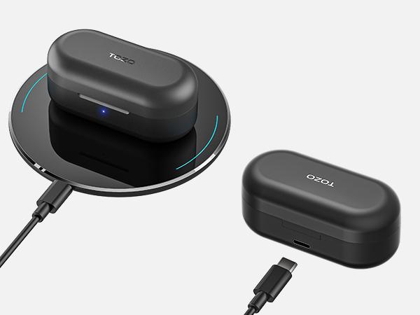 TOZO Tonal Dots (T12) Wireless Earbuds Bluetooth 5.3 Headphones Built-in ENC Noise Cancelling Mic Audio Earphones Headset Electronic Digital in-ear earphone