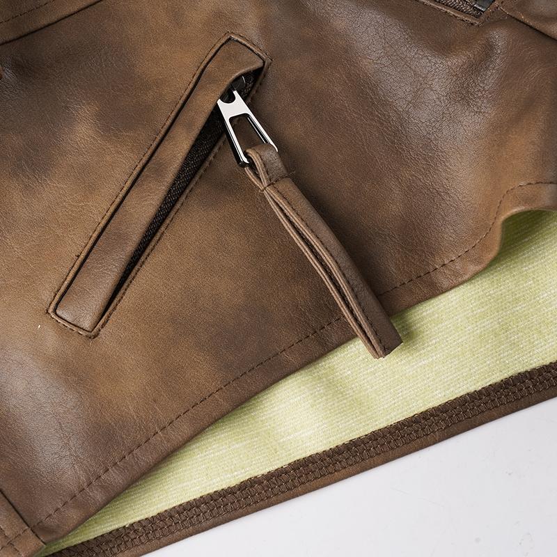 Women's PU Leather Zipper Low Waist Shorts, Fitted Fashion Shorts, Street Fashion Y2K Style Cargo Pants, Casual Summer Wear for Women, Bottom