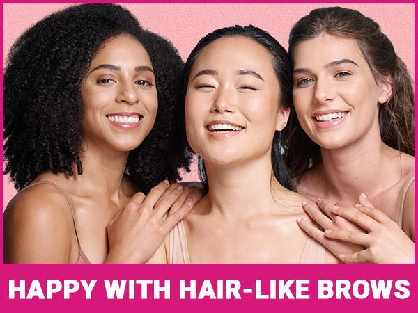 iMethod Microblading Eyebrow Pen - Eyebrow Pencil Magical 2-in-1 Dual-Ended Eye Brow Pencils for Women with 4-Fork-Tip & Precise Brush-Tip