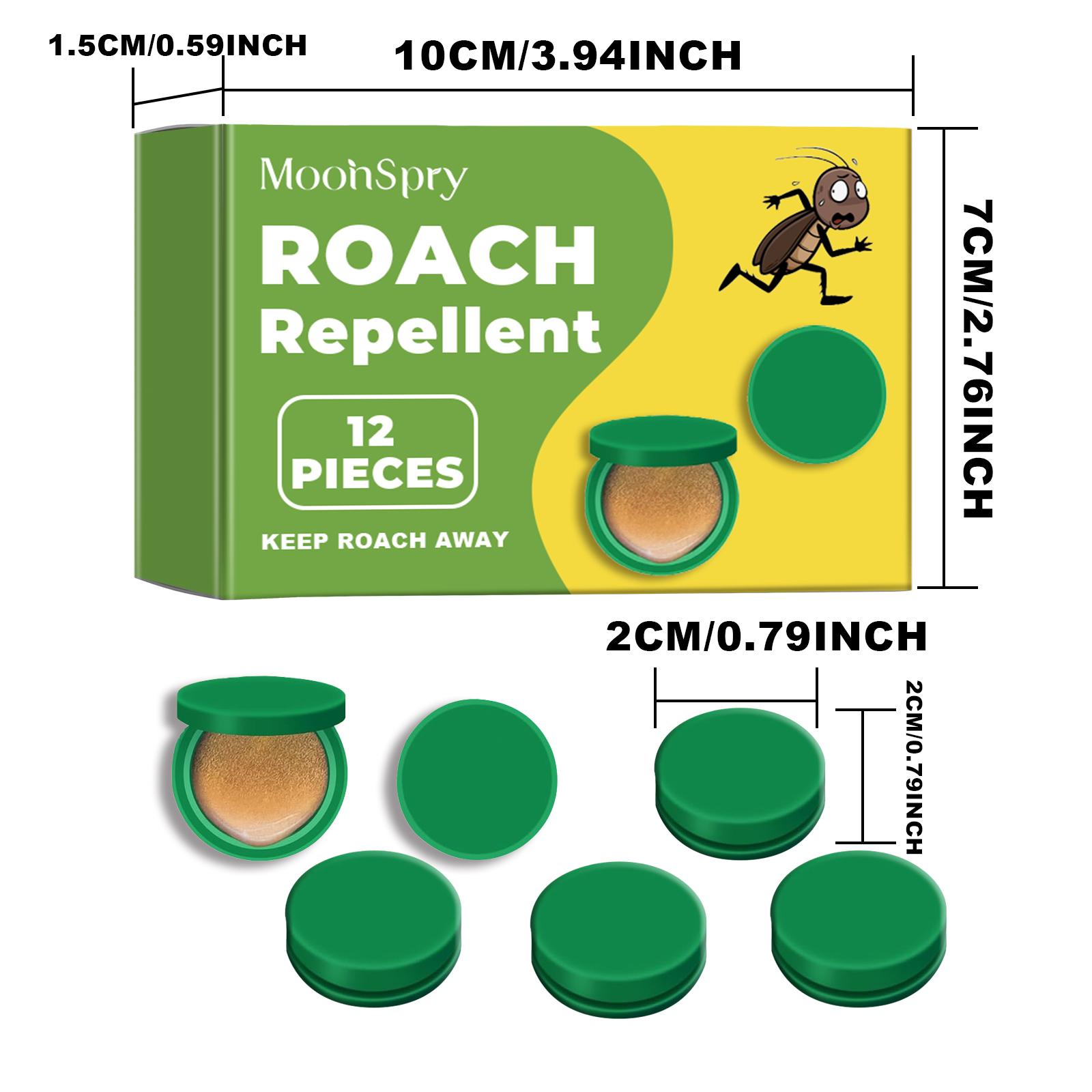 MoonSpry Roach Repellent, Domestic Dormitory Kitchen Powerful Cleaning Cockroach Exterminator