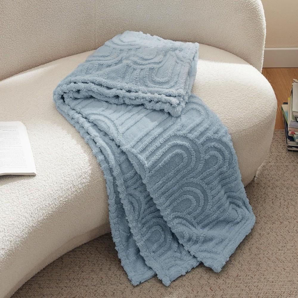 Flannel Fleece Super Soft Cozy Fluffy Throw，Arch Chic Bedding for All Seasons,Soft Fleece Blankets Gifts for Women Mom Girls