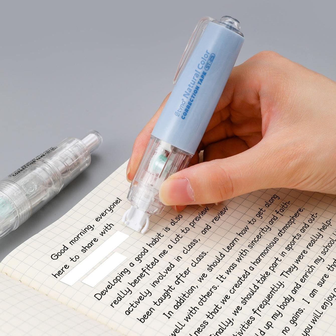 1pc Letter Graph Correction Tape, Office Multi-Purpose Eraser, School Correction Tape, Replaceable Core Four-Color Silent Eraser