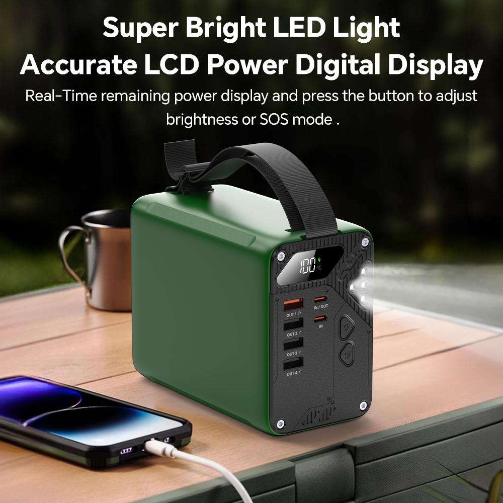 80000mAh High Capacity Power Bank 30W PD 3.0 Fast Charging Portable Charger QC 22.5W Portable USB C Battery Packs with LCD Display Battery Bank for iPhone, Samsung, iPad ,Macbook & Outdoors Camping With LED Light+SOS Mode and Handel Belt 80000mAh High Capacity Power Bank 30W PD 3.0 Fast Charging Portable Charger QC 22.5W Portable USB C Battery Packs with LCD Display Battery Bank for iPhone, Samsung, iPad ,Macbook & Outdoors Camping With LED Light+SOS Mode and Handel Belt