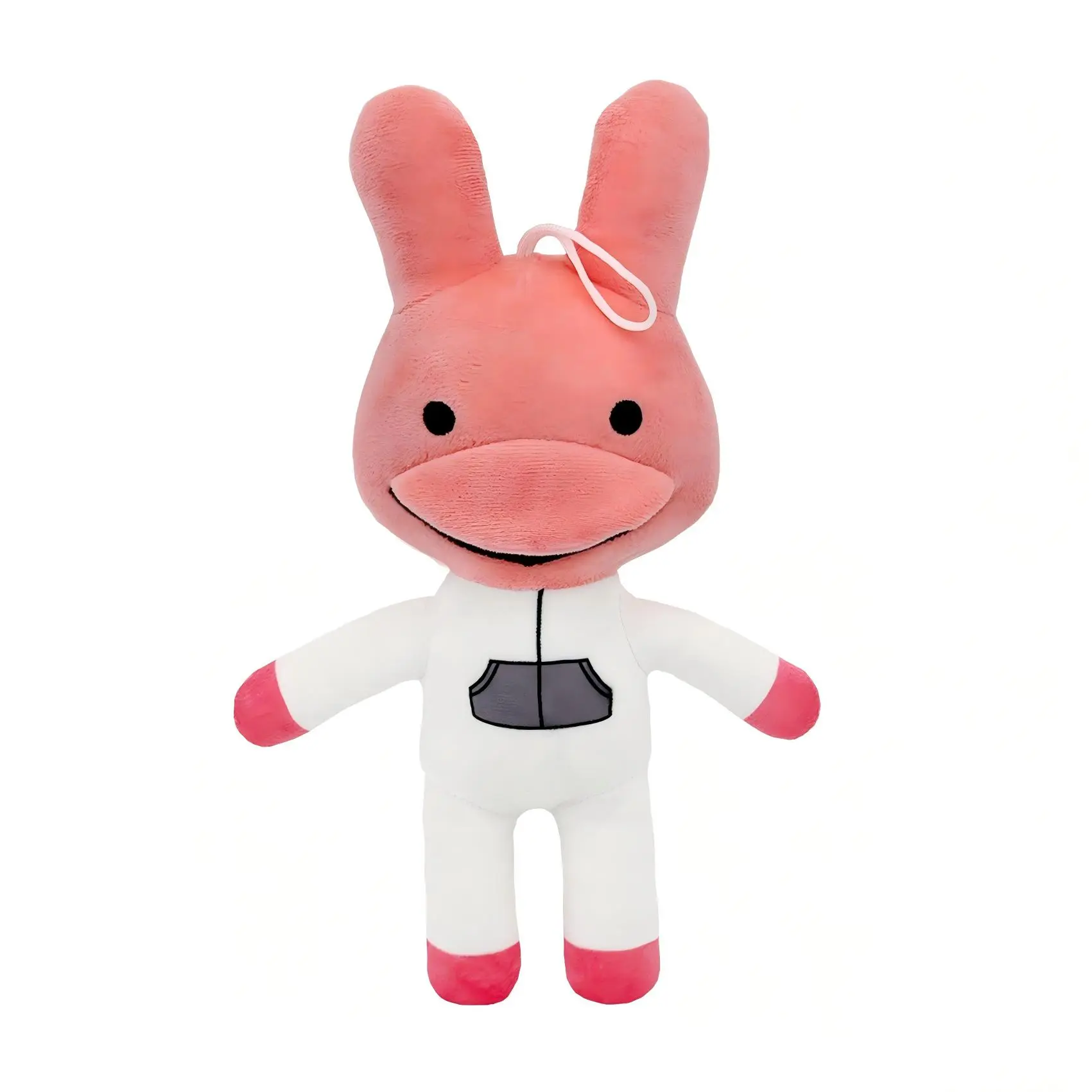 Bunny with pink fur