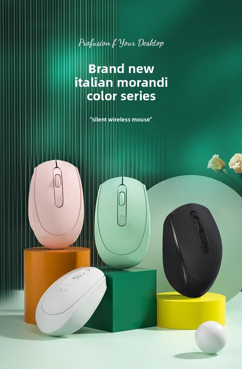 Dual Mode Wireless Bluetooth-compatible Mouse, Pc Mouse Wireless, Computer Peripherals, Bluetooth-compatible 5.0 Direct Connection, Low Latency, Long Battery Life, Ergonomic Design, Portable and Easy to Use
