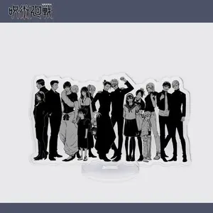 Anime spells Kaisen Group Gojo Satoru Geto Suguru Megumi Yuji Nobara Ieiri Shoko Acrylic Stand Doll Figure Model Plate Cosplay