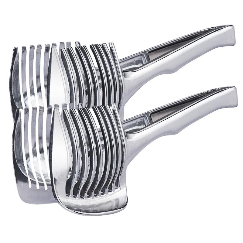 Versatile Lemon Slicer, Fruit & Tomato Cutter, Essential Household Kitchen Tool, Easy-To-Use Potato Cutter, Perfect Kitchen Accessory