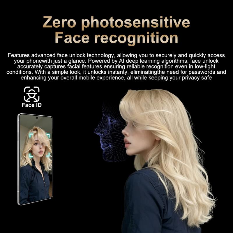 M26 Ultra Smart Android Phone 6.8 Inch Large Screen 4GB+64GB ROM 4000mAh Battery Octa-core Processor Smartphone Cellphone