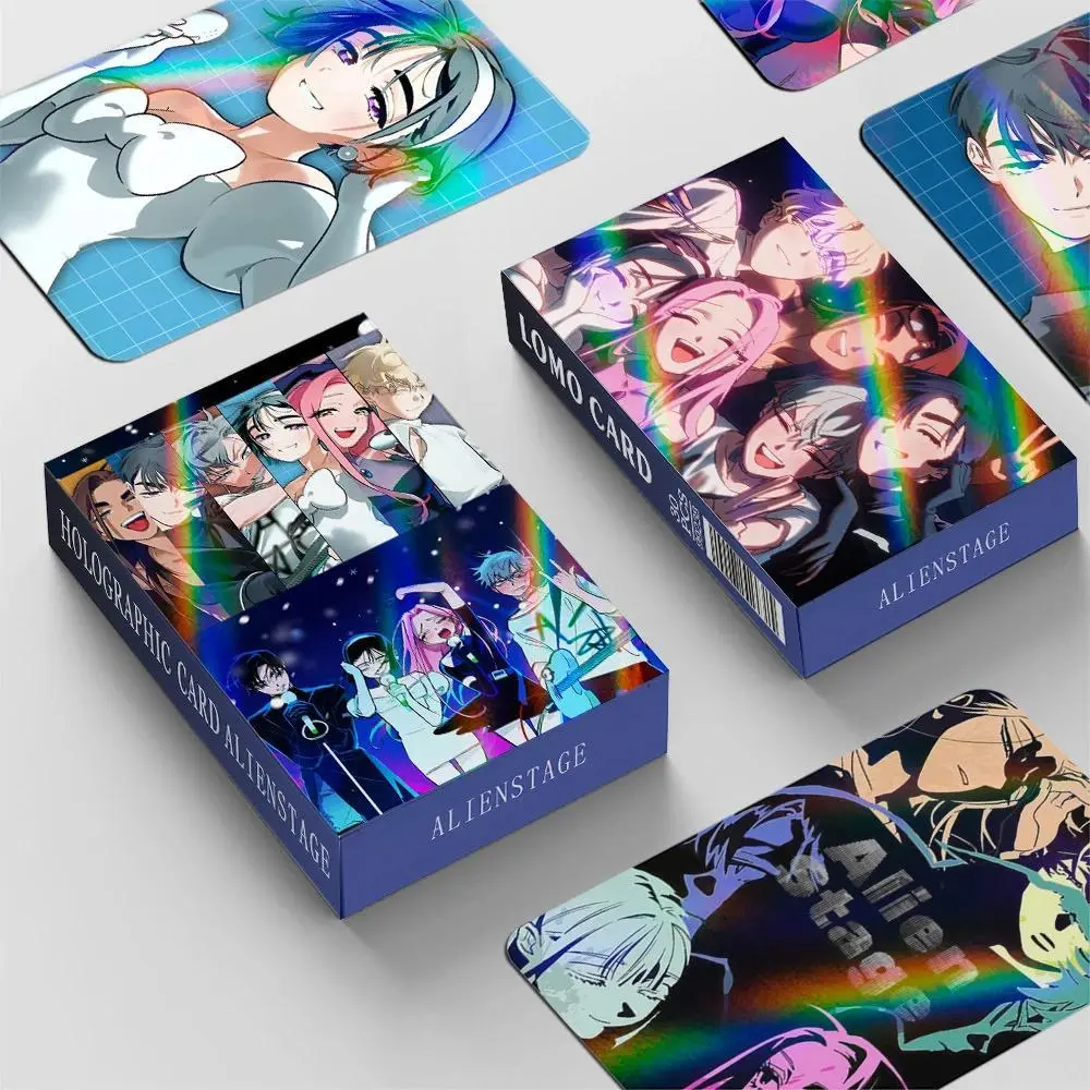 30pcs/Set Manga Alien Stage HD Photo Card Album Luka till Ivan Mizi Sua Character LOMO Card Fan Collection Gift