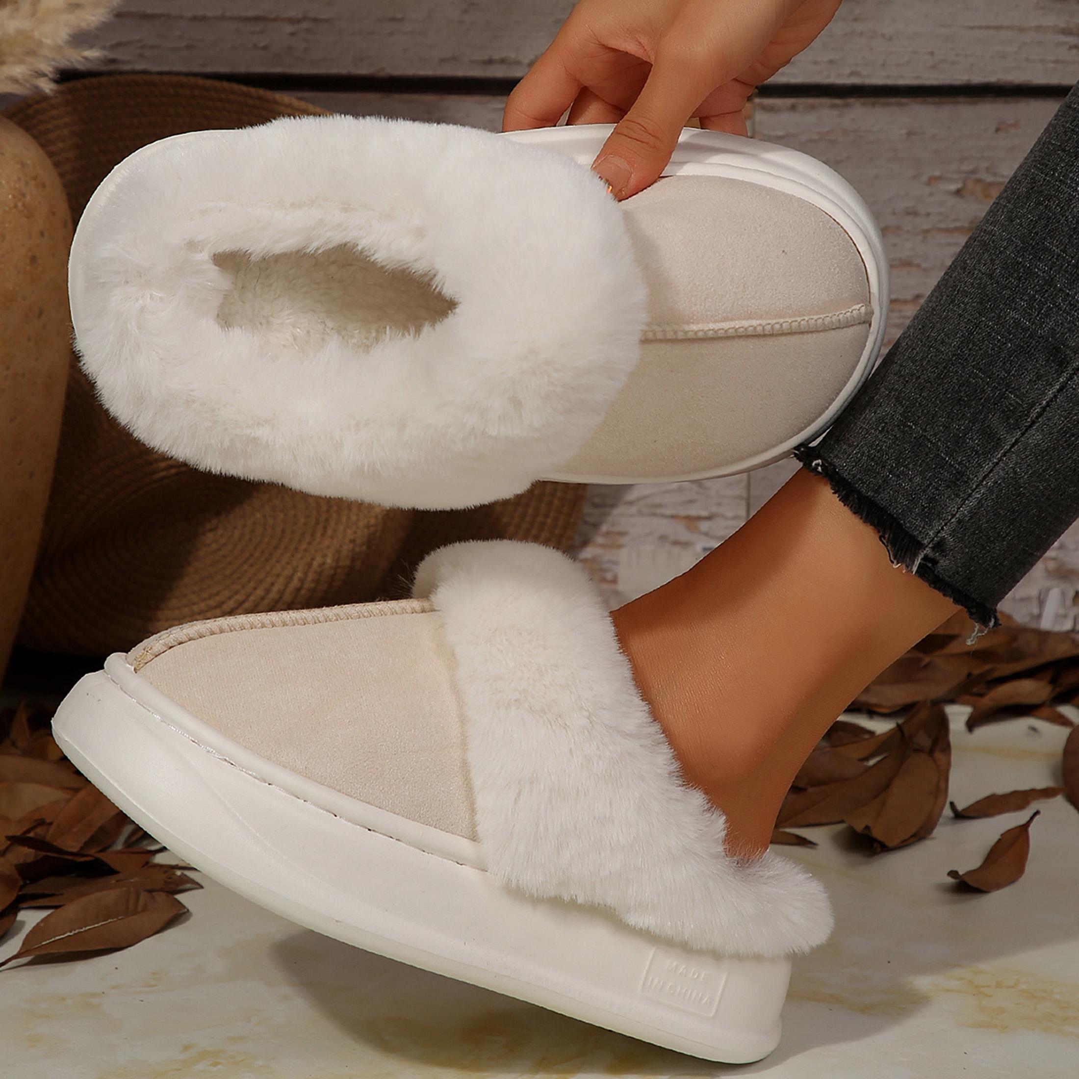 Women's Slipper Boots with Soft Sheepskin Insole, Memory For Lining and Rubber Soles - Indoor/Outdoor House Slippers