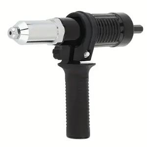Electric Rivet Nut Gun Adapter for Drills, Electric Rivet Adapter for Power Drills, Practical Heavy Duty Home Power Tool Accessories Hardware