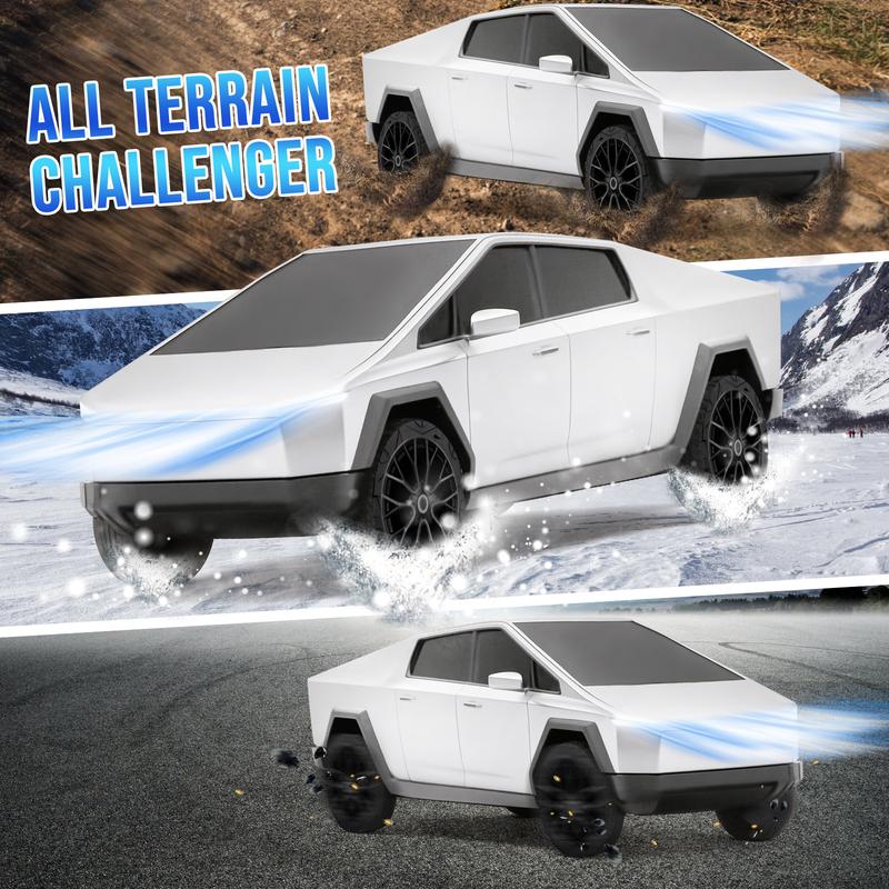 rc cars kids stuff for boys Remote Control Pickup Truck, 1/24 Scale Racing Car Model, Rechargeable Battery & Light and Loadspace, for Adults and Boys