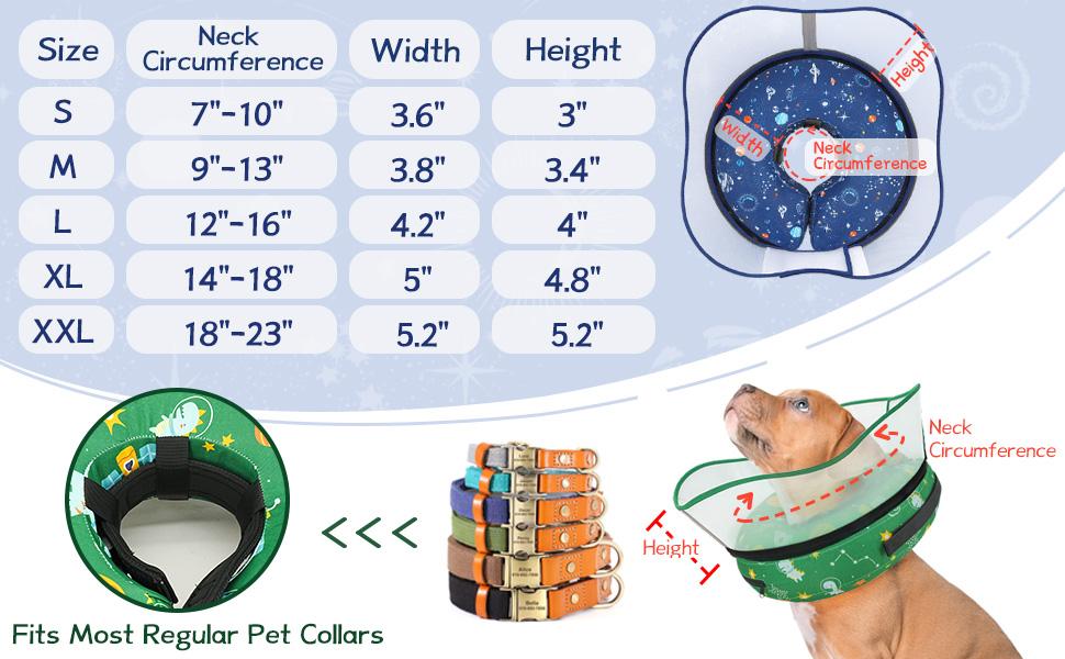 Supet Elevated Inflatable Dog Collar