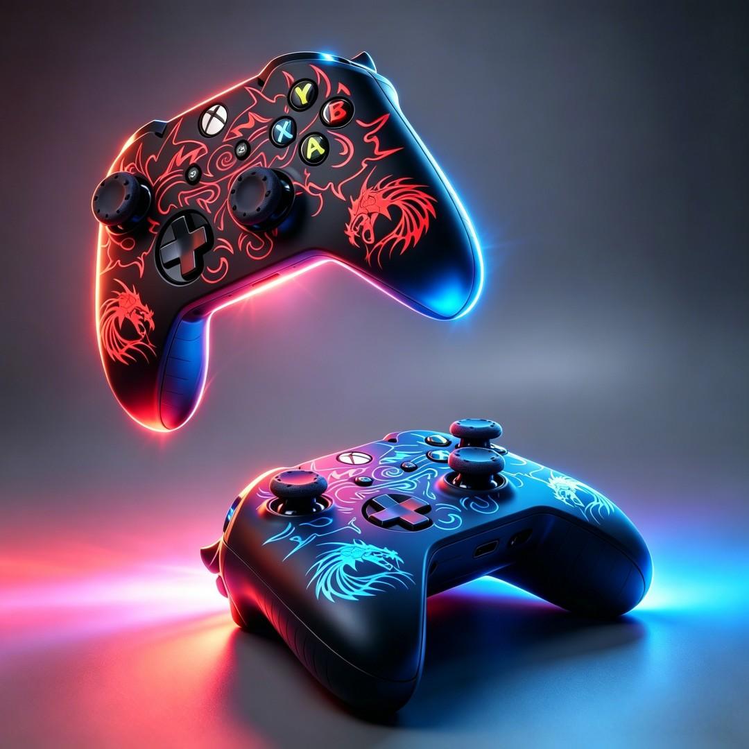 Xbox One Silicone Handle Sleeve, Laser Engraved, Ideal Gift Choice, Durable Protective Cover, Perfect Fit for Xbox Controller