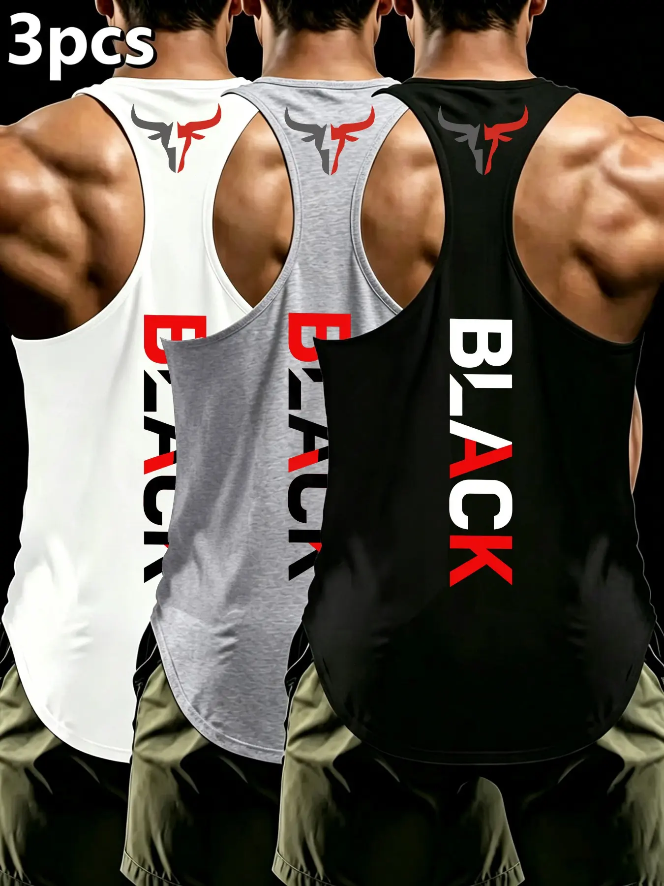 Summer Men's Tank Top, Workout Tank, Sporty Fitness Essential, Sweat-Wicking Breathable Fabric, Fitted Versatile Design, Wear Alone or Layered