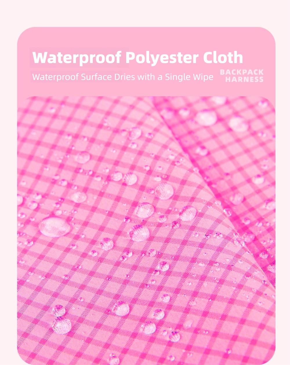 Pet Backpack & Leash Combo: Anti-Escape Harness and Leash for Outdoor Walks - Convenient, Portable Pet Carrier