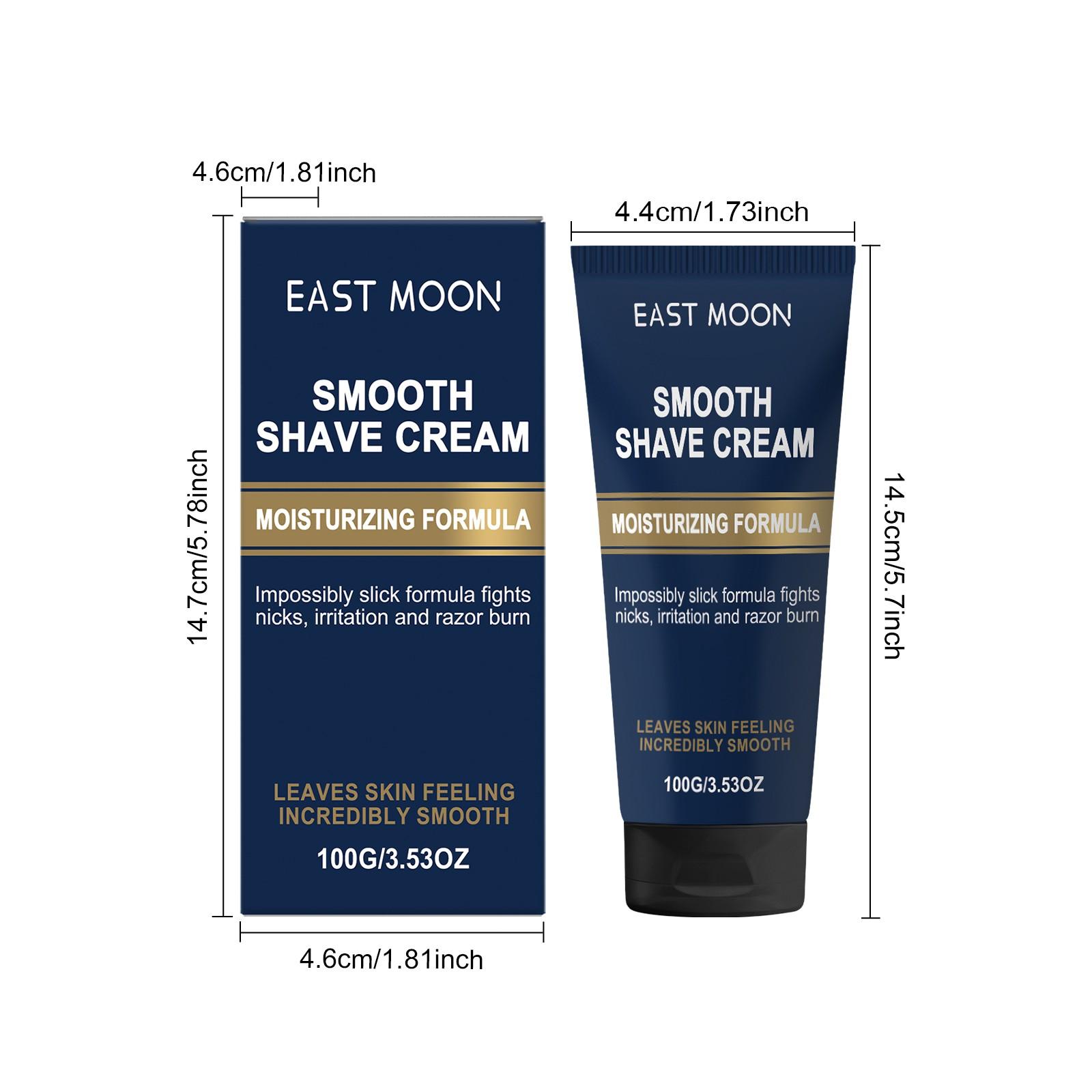 Men's Smooth Shaving Balm, Daily Use, Refreshing Non-Greasy Texture, Lightweight Care Balm, Ideal for Everyday Shaving Routine