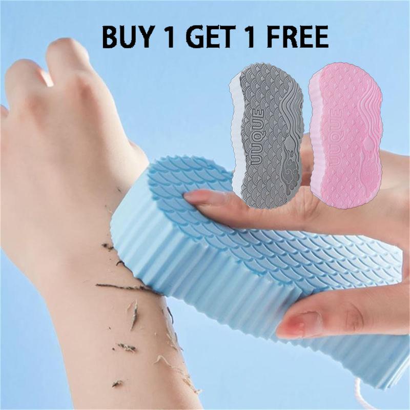 [BUY 1 GET 1 FREE] Magic Exfoliating Bath Sponge 3D Super Soft Skin Polish | Reusable African Net Sponge - Random Color! Personal