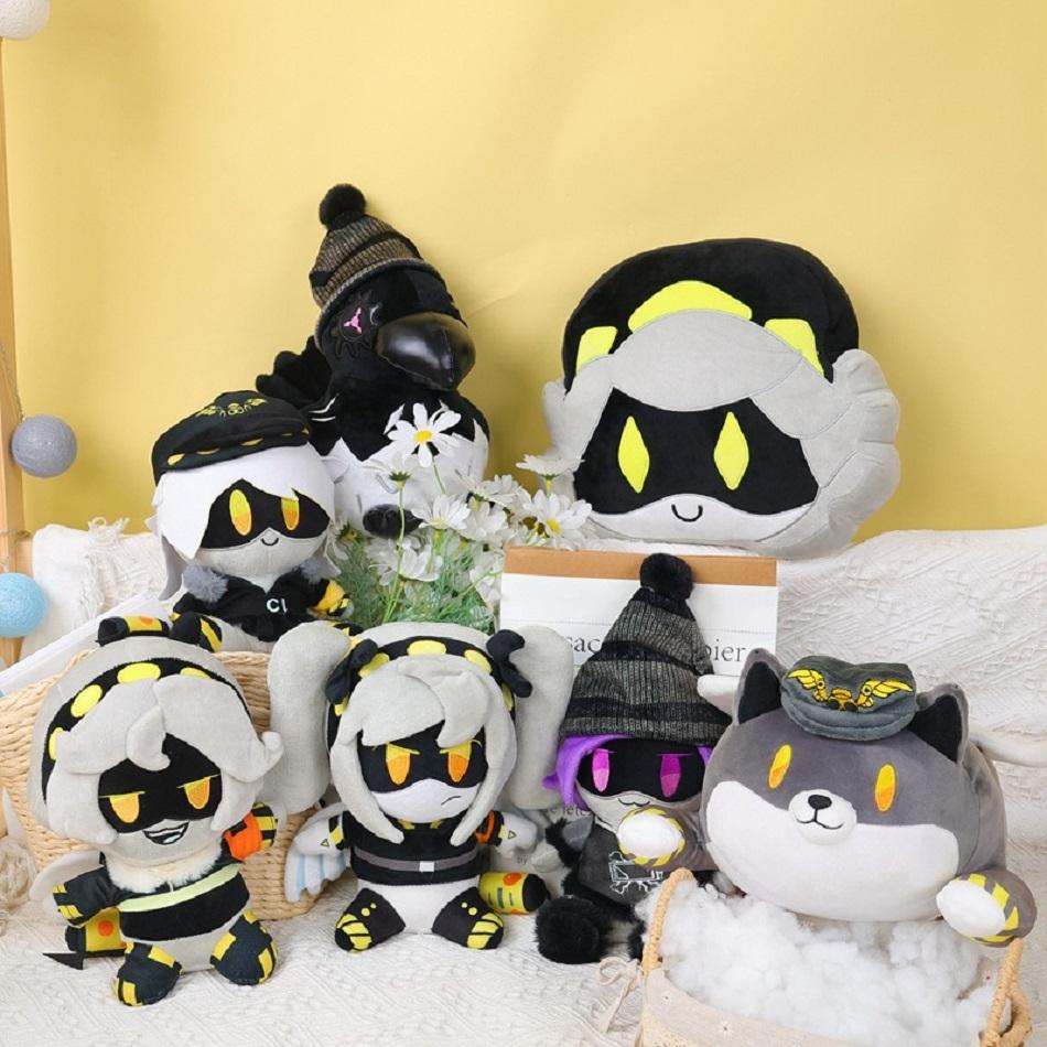 4pcs Classics 25cm MURDER DRONES Plush Toy Cute UZI Toy Cartoon Animation Character Plushie Doll Soft Toy For Christmas Toy Gift