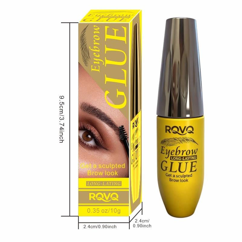 Brow Shaping Gel with Brush, Transparent Brow Setting Cream, Long-Lasting 12 Hours, Waterproof Sweatproof, Natural Fluffy Brows, Perfect Gift
