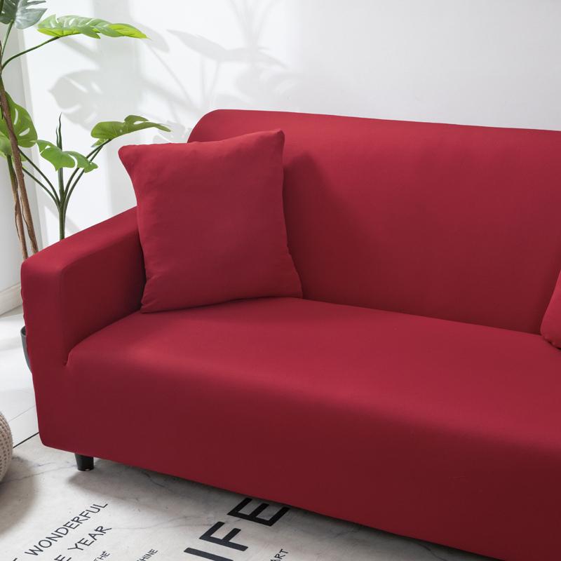 1PC Minimalist High Elastic Solid Color Elastic Sofa Slipcover | Dog-Friendly | Non-Slip, Dustproof & Scratch-Resistant | Suitable for Indoor/Outdoor Gardens & Living Room Sofas | Fits 1/2/3/4-Seater Sofas | Washable & Kid-Safe | Holiday-Universal