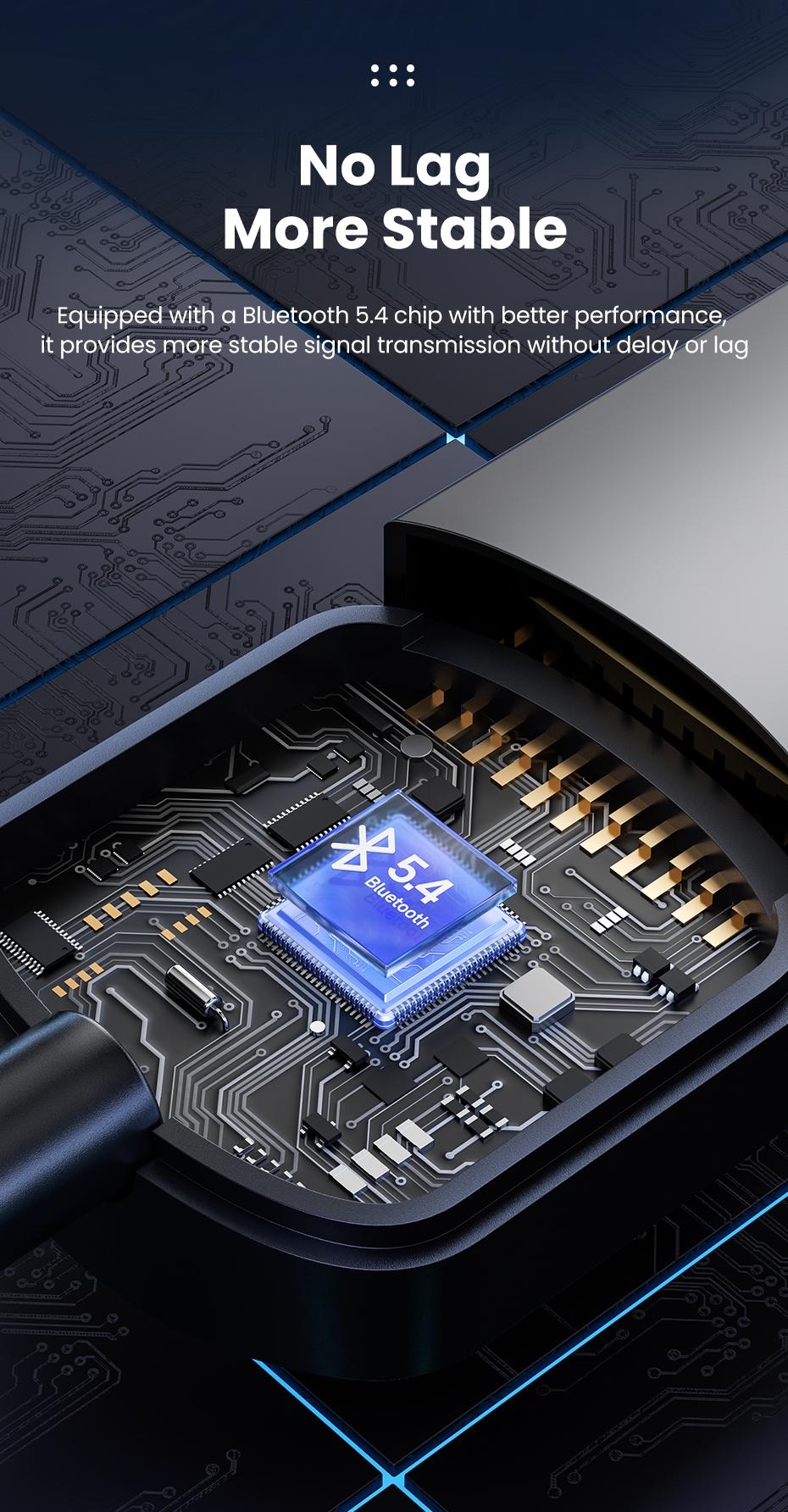 Toocki Wireless Aux Bluetooth Adapter USB to 3.5mm Jack Car Audio Aux Dongle Bluetooth 5.4 Handsfree Kit for Cars Wireless Receiver BT Transmitter Toocki Wireless Aux Bluetooth Adapter USB to 3.5mm Jack Car Audio Aux Dongle Bluetooth 5.4 Handsfree Kit for Cars Wireless Receiver BT Transmitter