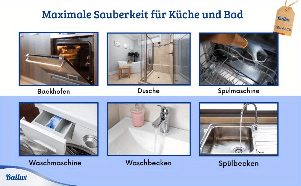 Crevice Cleaning Brush Brush Bathroom Set of 2 - Cleaning Brush & Tile Brush with Hard Bristles for Bathroom, Kitchen, Grout & Narrow Crevices - Hand Brush & Scrubber Against Dirt