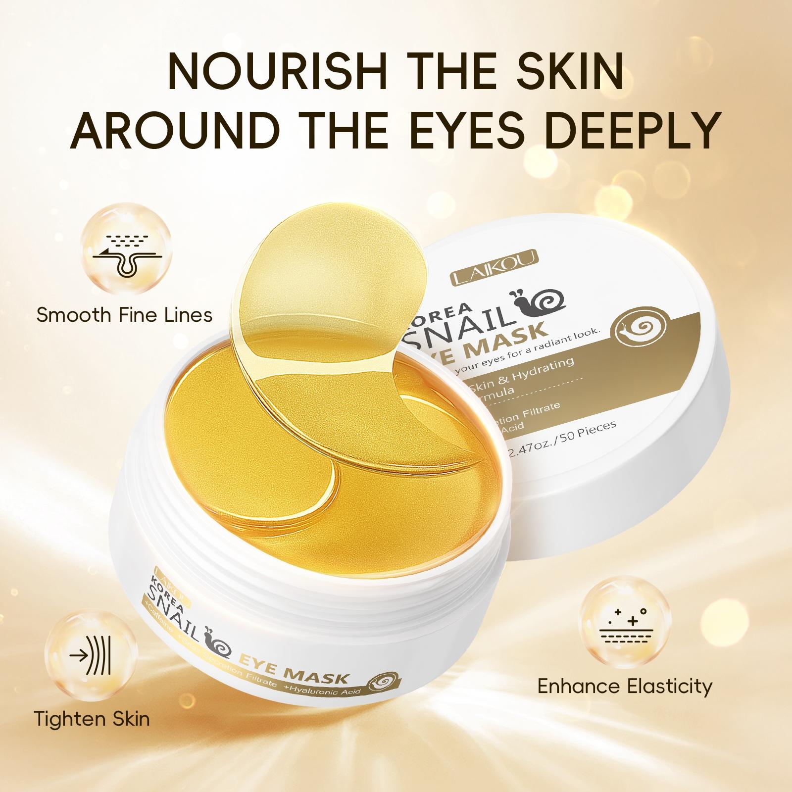 Snail Collagen Skin Care Kit, 1 Set Facial Cleanser, Toner, Serum, Eye Cream, Essence Cream and Mask, Moisturizing Hydrating Hydrate Skin Care Set for Women