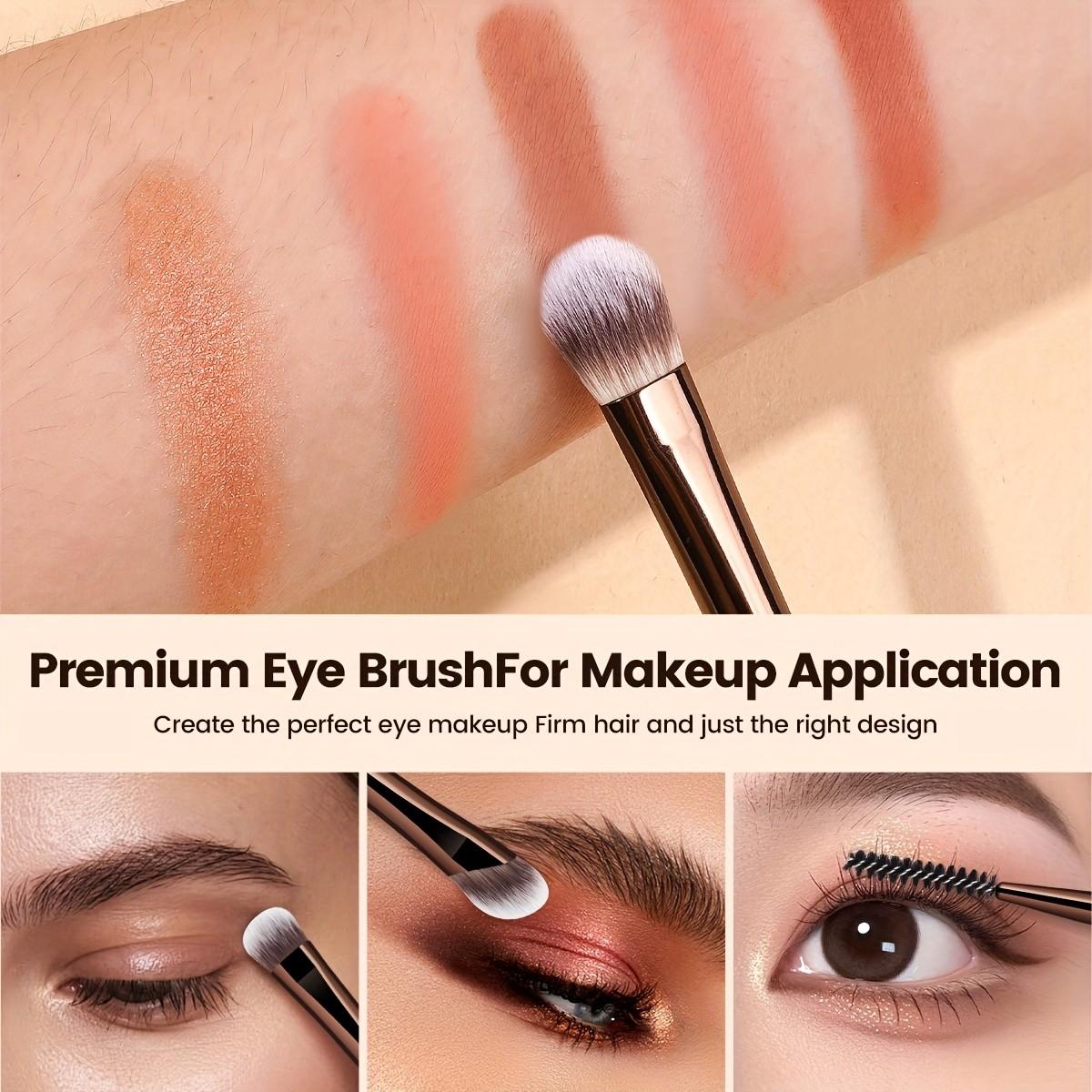 Maange 17-Piece Makeup Brush Set with 16 Brushes + Cosmetic Bag, Foundation Brush, Concealer Brush, Blush Brush, Eyeliner Brush