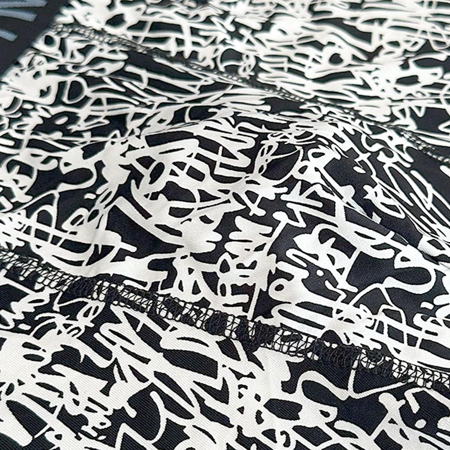 KJFISTMU Men's Boxer Briefs 12-Piece Random Set Autumn Clothing Breathable Antibacterial Fashionable Printed Graffiti Sport Underwear Comfortable Fitted Elastic Waistband Anti-Slip Soft Lightweight Fabric Menswear Bestie