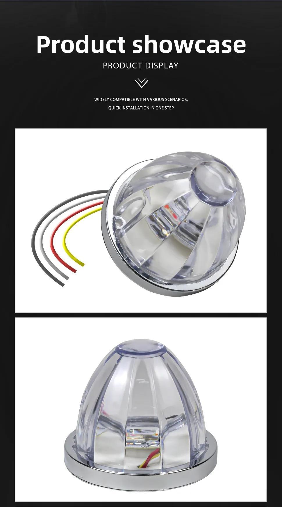 10PCS Dual Color Watermelon Lights for Car Truck Lorry Clearance LED Side Marker Light Trailers Caravan Strobe Signal Glow Lamp 10PCS Dual Color Watermelon Lights for Car Truck Lorry Clearance LED Side Marker Light Trailers Caravan Strobe Signal Glow Lamp