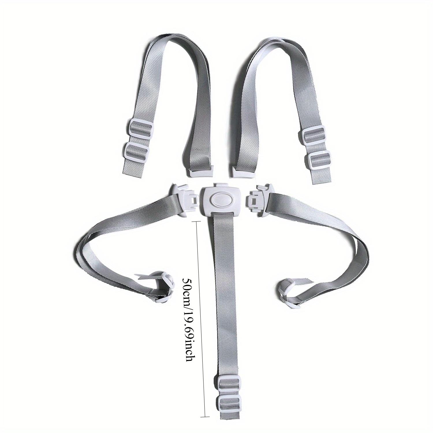 Adjustable Strap - Heavy-Duty Full Protection Seat Belt System for High Chairs, Secure Restraint with Soft Padding & Easy Adjustment (Compatible with Seats) - Ideal & - Durable & Comfortable Design for Enhanced Safety
