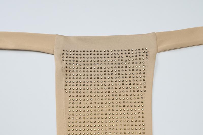 Crystal Embellished Halter Tank Top Women's Sexy Neck Tie Back Slim Bodycon Solid Top for Summer Holiday Vacation Outfit Night Party Dating Short Tops