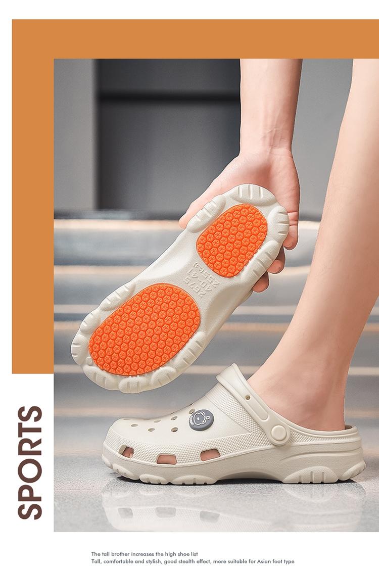 Light Oxygen Flow Cloud Holes Shoes, Classic Style, All Seasons, Eva Material, Less Than Ankle Height, Solid Pattern, Comfortable Footwear