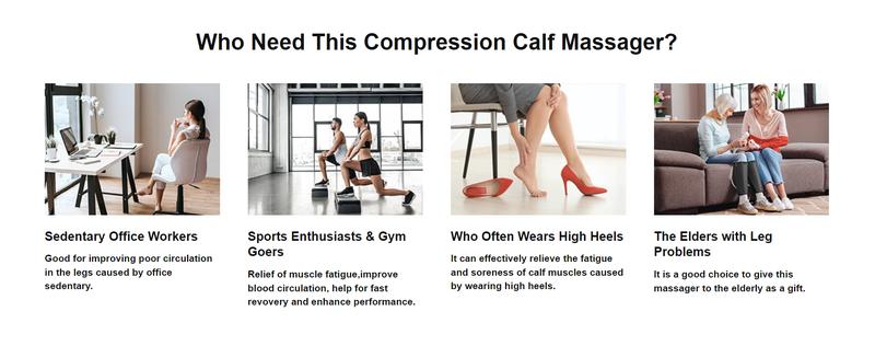 【FIT KING】 Calf Massager for Improved Circulation and Muscle Relaxation, Massage Device for Calves, Eases Muscle Fatigue and Discomfort 【FIT KING】 Calf Massager for Improved Circulation and Muscle Relaxation, Massage Device for Calves, Eases Muscle Fatigue and Discomfort