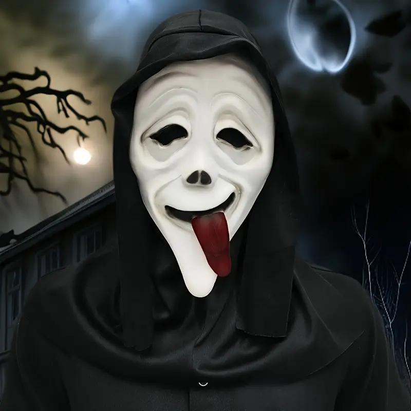 AQzxdc Cod 16 Simon Riley Ghost Mask V2, Classic Horror Inspired Full Face Mask, Tactical Airsoft COD 19 Cosplay Prop, Perfect for Halloween Party & Costume Decoration