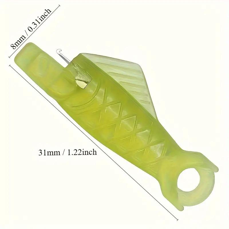 Automatic Threading Machine for Sewing Machine, 6 Counts Fish Shaped Thread Guides for Embroidery and Crafts, Durable Fast Threading Tools for Tailors and Handmade, Sewing Supplies Crafts
