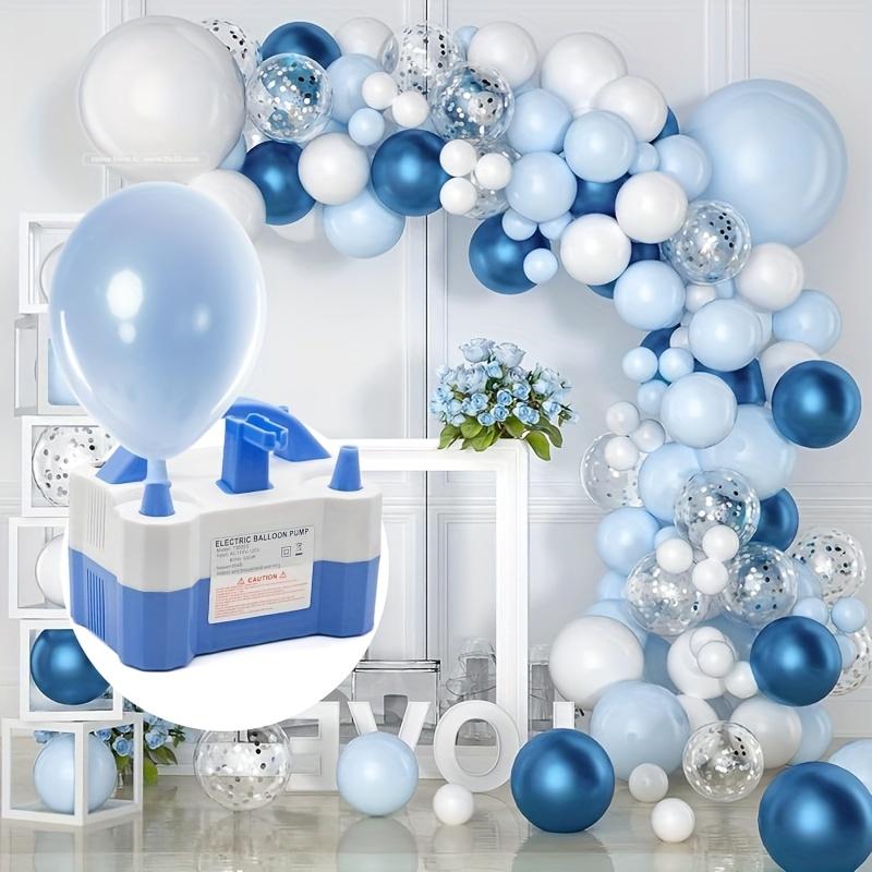 high-power electric balloon inflator balloon inflator double-hole automatic inflator inflatable ball machine wedding room balloon blowing weapon