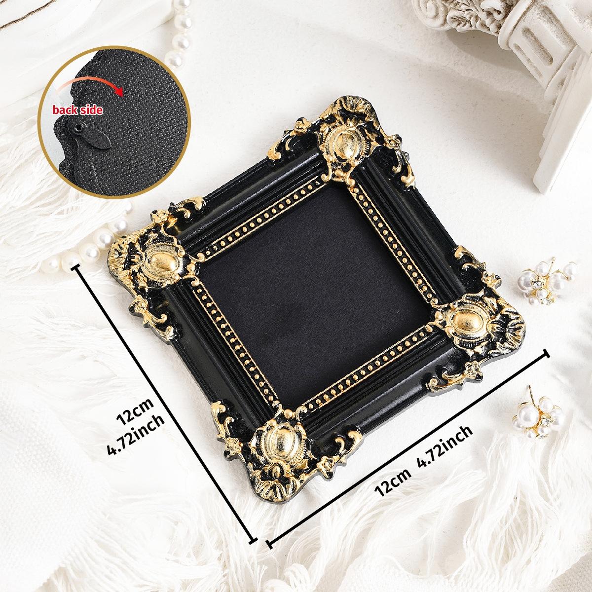 European-style mini hanging photo frame (can hold photos) vintage photo prop suitable for DIY wall decoration