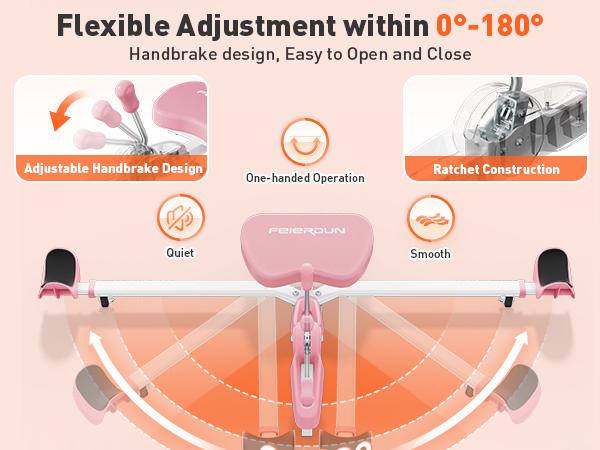 Split Machine for Flexibility,Leg Stretcher Machine for Home Gym,Perfect for Ballet, Cheerleading Dance, Gymnastics and Other Sports Springtok Outdoorfun exercise equipment