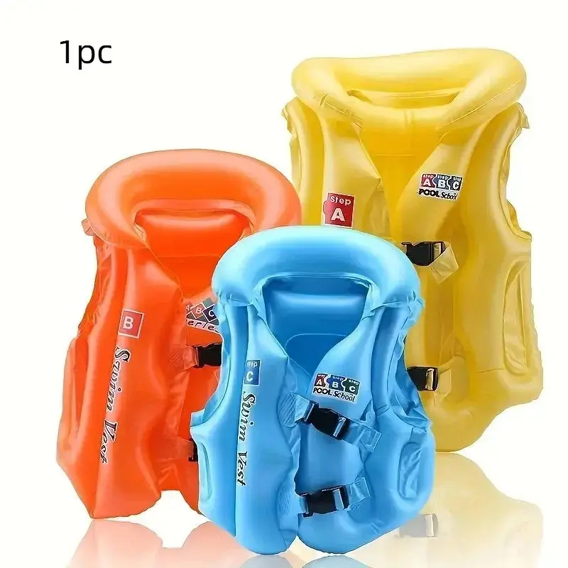 Adjustable Swim Vest with Adjustable Fit, Easy to Wear, Adjustable Straps, Float Coat for Boys and Girls, Children, Life Jacket for Kids, Buoyancy Training Top with Buoyancy Support, Water Safety Swimming Aid Gear for Water Play, Versatile Use