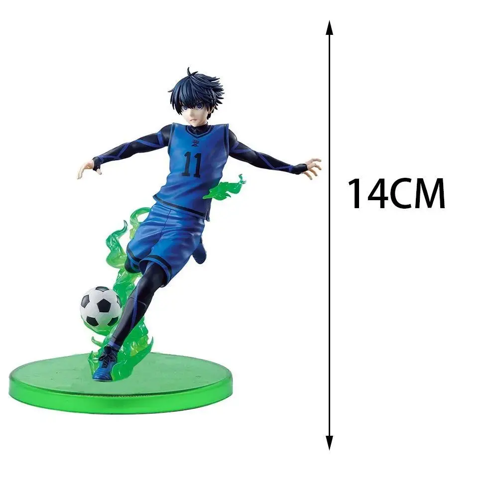 BLUE Lock figure Isagi Yoichi Reo Mikage Seishiro Nagi Figure play football Action Figure Model Collection Doll Toy xmas gift