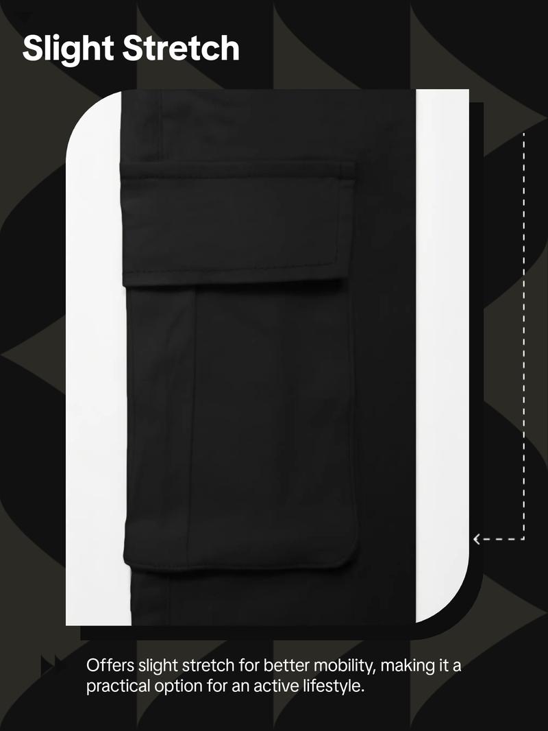 GILIPUR Y2K Women's Plain High Waist Cargo Pants, Street Fashion Comfortable Cargo Pockets Design Trousers for Daily Wear, Ladies Bottoms for All Seasons  Kpop Style Streetwear Pocket Design Lady Loose Clothe,Cotton Clothing