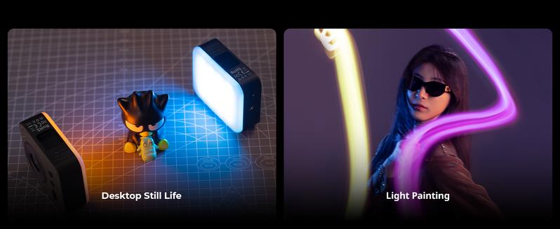 SmallRig Vibe P108 Pro RGB Video Light, Portable Led Camera Light for Photography, Cold Shoe Light, CRI95+, 2500-6500K, 12 Effects, Fill Light Accessories for Content Creator, Streaming 4661 Lighting Smartphone