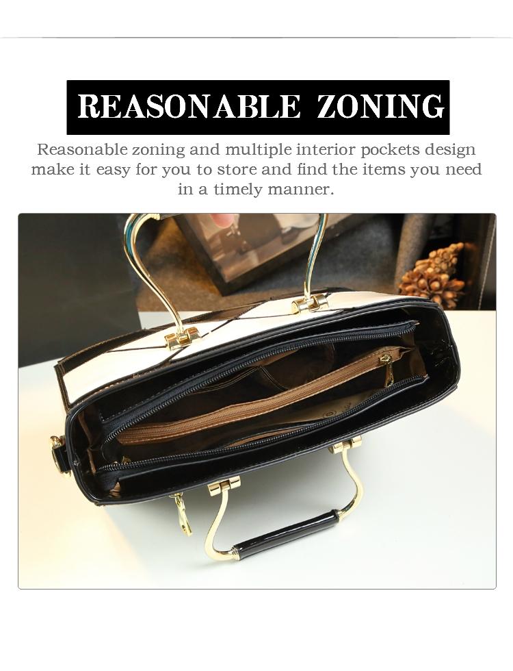 Fashion Women's Square Patchwork Bag, Classic Versatile Shoulder Bag, Casual Crossbody Handbag, Stylish Daily Use Accessory