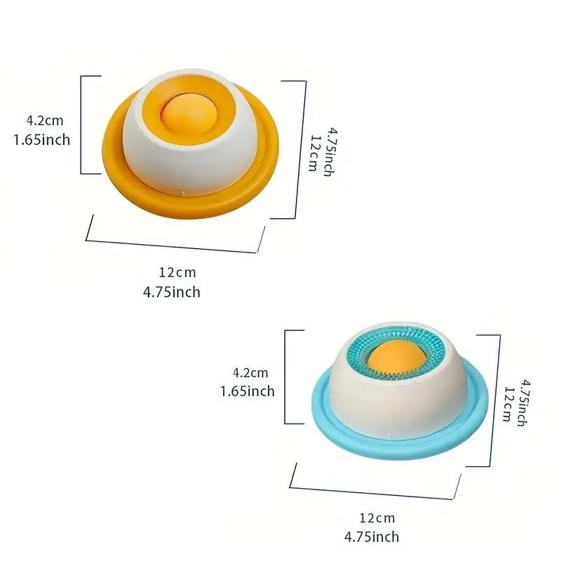 🐾 Promote Healthy Digestion | 1 Pc Pet Slow Feeder Plate | Interactive Dog Cat Snack Bowl